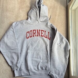 Gray and Red Sweater